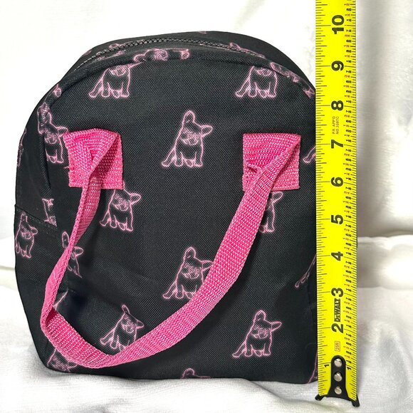 Betsey Johnson Lunchbox with Pink Dog Design - Picture 4 of 5